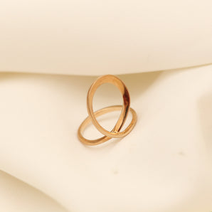 Aagaard Ring in 8K Gold size 7¼ | Real Genuine Gold | Fine Jewelry | Nordic Jewelry